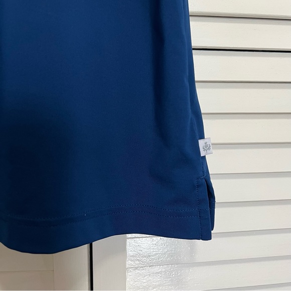 Lady Hagen Sleeveless Navy Golf Polo Large - Picture 4 of 9